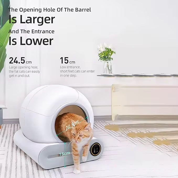 Automatic cat toilet